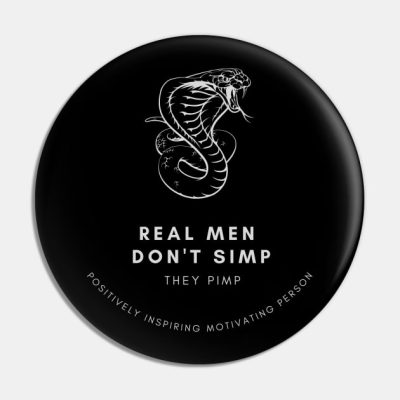 Real Men Dont Simp Pin Official Andrew-Tate Merch
