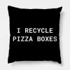 Greta Thunberg Andrew Tate Recycle Pizza Boxes Fun Throw Pillow Official Andrew-Tate Merch