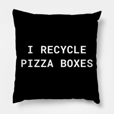 Greta Thunberg Andrew Tate Recycle Pizza Boxes Fun Throw Pillow Official Andrew-Tate Merch