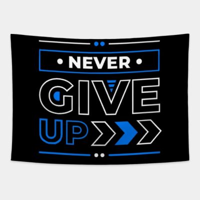 Never Give Up Tapestry Official Andrew-Tate Merch