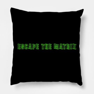 Escape The Matrix By Cnclld Throw Pillow Official Andrew-Tate Merch