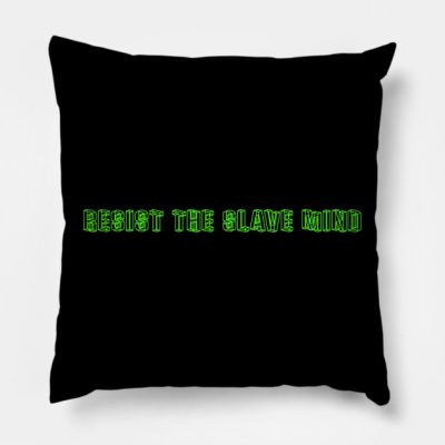 Resist The Slave Mind By Cnclld Throw Pillow Official Andrew-Tate Merch