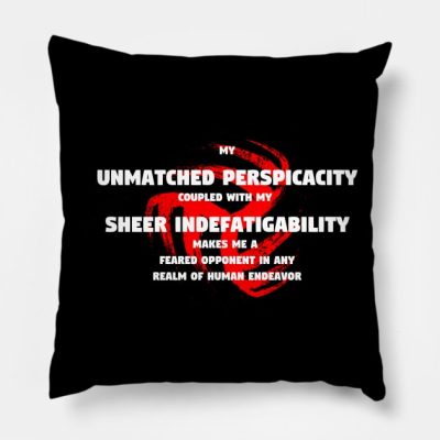 My Unmatched Perspicacity Coupled With My Sheer In Throw Pillow Official Andrew-Tate Merch