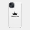 Andrew Name Sticker Design Phone Case Official Andrew-Tate Merch