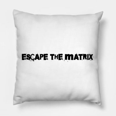 Escape The Matrix Throw Pillow Official Andrew-Tate Merch