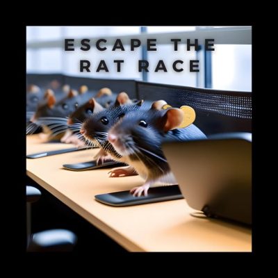 Escape The Rat Race Throw Pillow Official Andrew-Tate Merch