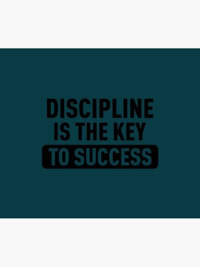 Discipline Is The Key To Sucess Inspirational Quote Tapestry Official Andrew-Tate Merch