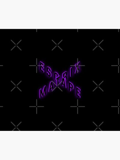 Escape Matrix Neon Purple Tapestry Official Andrew-Tate Merch