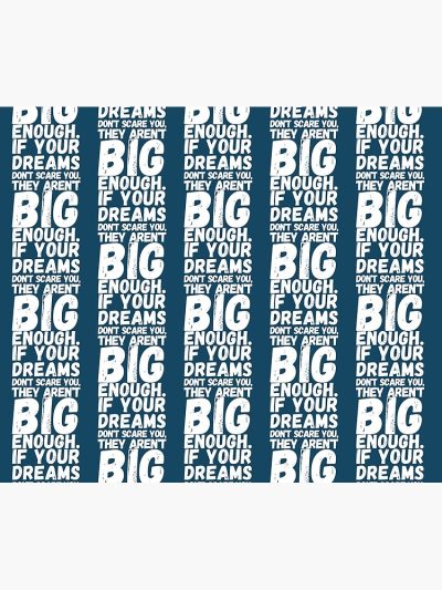 Big Dreams. Christmas Frame. New Year. Motivation Tapestry Official Andrew-Tate Merch