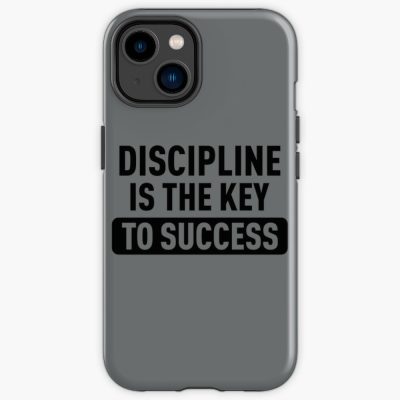 Discipline Is The Key To Sucess Inspirational Quote Iphone Case Official Andrew-Tate Merch