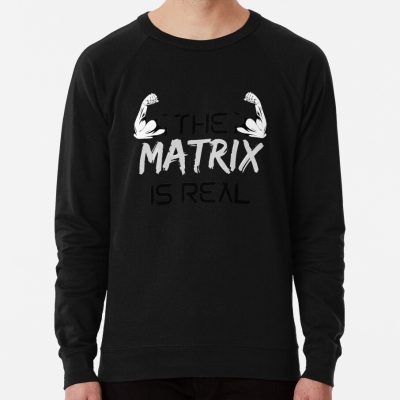 The Matrix Is Real Sweatshirt Official Andrew-Tate Merch