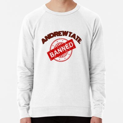 Andrew Tate Banned Long Sweatshirt Official Andrew-Tate Merch