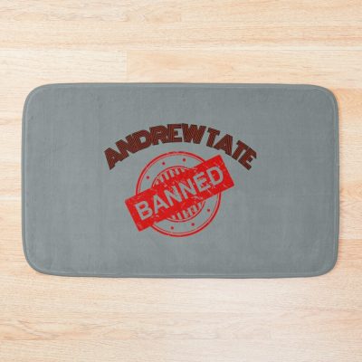 Andrew Tate Banned Long Bath Mat Official Andrew-Tate Merch