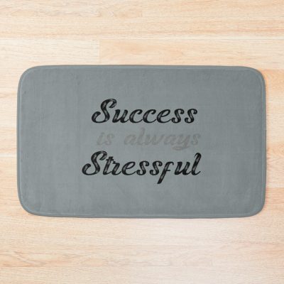 Success Is Always Stressful Bath Mat Official Andrew-Tate Merch