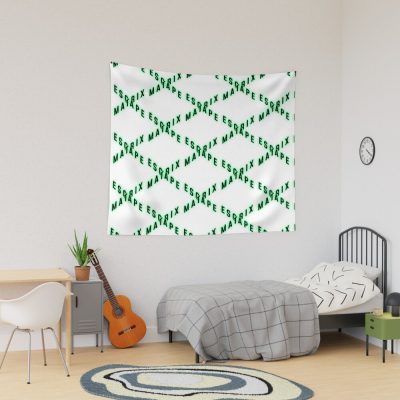 Escape Matrix Neon Green Tapestry Official Andrew-Tate Merch